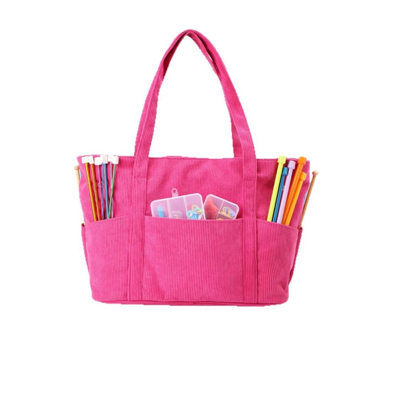 EB105 tároló táska - kocka alakú, corduroy anyag, többfunkciós utazáshoz