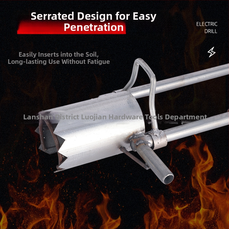 Разсаден транспланатор — Железен инструмент за прехвърляне на разсади и копаене на дупки