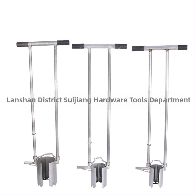 Разсаден транспланатор — Железен инструмент за прехвърляне на разсади и копаене на дупки