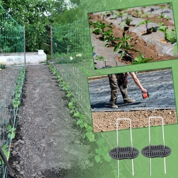 PP padlószeg külső kertészeti felhasználásra – öntözőcsövek, kerítések, műfüv és sátrak rögzítésére