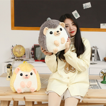 Λούτρινο παιχνίδι σκαντζοχοιρός - κοντό λούτρινο, γέμισμα PP βάμβακι, ηλικία 15-35 ετών