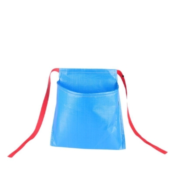 Hordozható mezőgazdasági gyümölcsszedő táska vászonból, vállon átvetős, tartós, kopásálló és vízálló