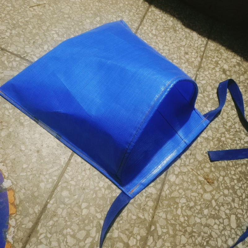 Hordozható mezőgazdasági gyümölcsszedő táska vászonból, vállon átvetős, tartós, kopásálló és vízálló