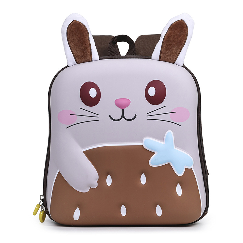 Детска раница за градина – PVC материал, дишаща и издръжлива, извити презрамки, принт с аниме карикатури, подплата от полиестер