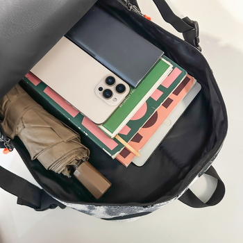 Σακίδιο αστροναύτη για μαθητές – unisex, νάιλον+δικτυωτό, χωρητικότητα 20–35 L, συμβατό με φορητό 10 ιντσών, πολυεστερική επένδυση, καμπύλοι ιμάντες ώμου