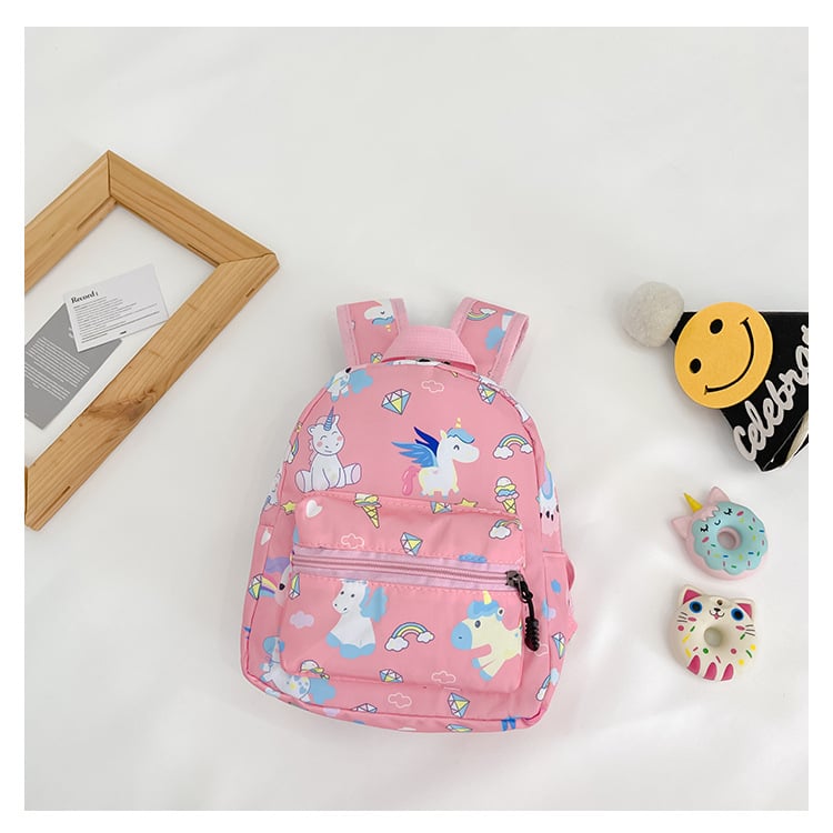 Gyerek hátizsák nylonból, légáteresztő és ultra könnyű, állatmintás, poliészter bélés, ívelt vállpántok, általános iskolásoknak, őszi szezon 2024