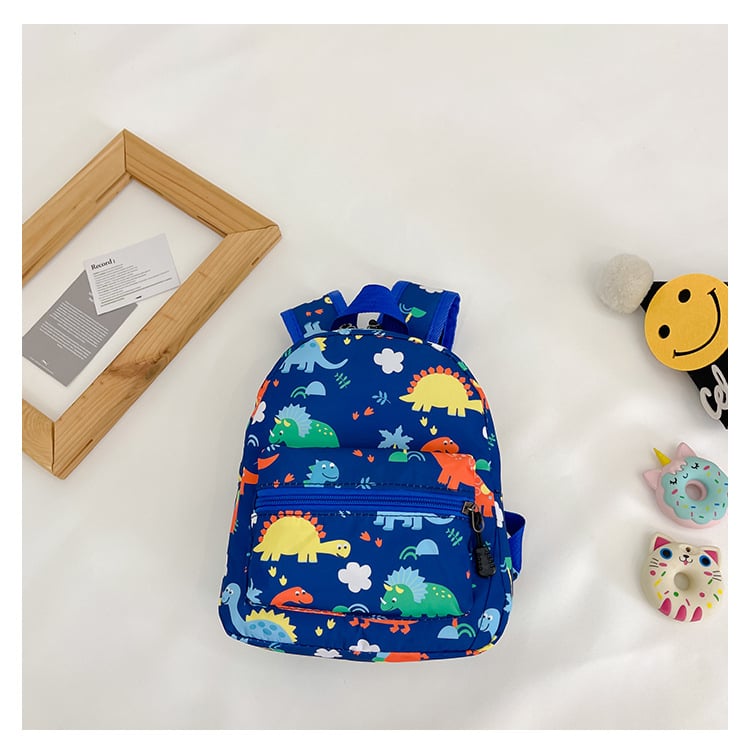 Gyerek hátizsák nylonból, légáteresztő és ultra könnyű, állatmintás, poliészter bélés, ívelt vállpántok, általános iskolásoknak, őszi szezon 2024