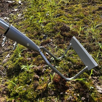 GreatGarden kerti gyomirtó kapával és gyomláló ásóval – manuális kerti eszköz, lágy talajhoz