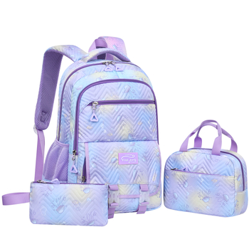 Училищна раница за момчета – Oxford плат, водоустойчива и износоустойчива, намалява товара, презрамки с въздушна подложка, модел със животни