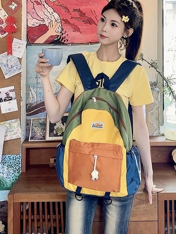 Unisex gyerek hátizsák Oxford anyagból, ultra könnyű és ellenálló, kapacitás 20 L alatt, görbült vállpántok