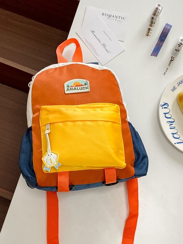 Unisex gyerek hátizsák Oxford anyagból, ultra könnyű és ellenálló, kapacitás 20 L alatt, görbült vállpántok