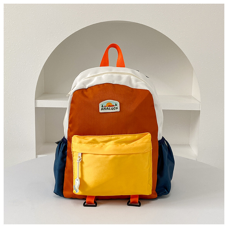 Unisex gyerek hátizsák Oxford anyagból, ultra könnyű és ellenálló, kapacitás 20 L alatt, görbült vállpántok