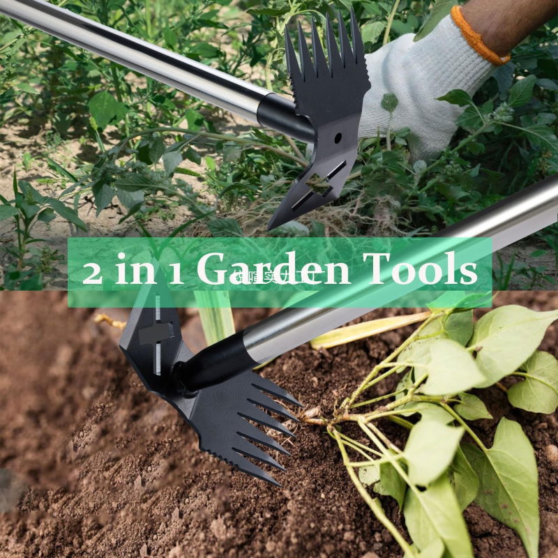 Gyomeltávolító eszköz hosszú nyéllel – rozsdamentes acél, márka RUIXUAN, más felhasználásokhoz