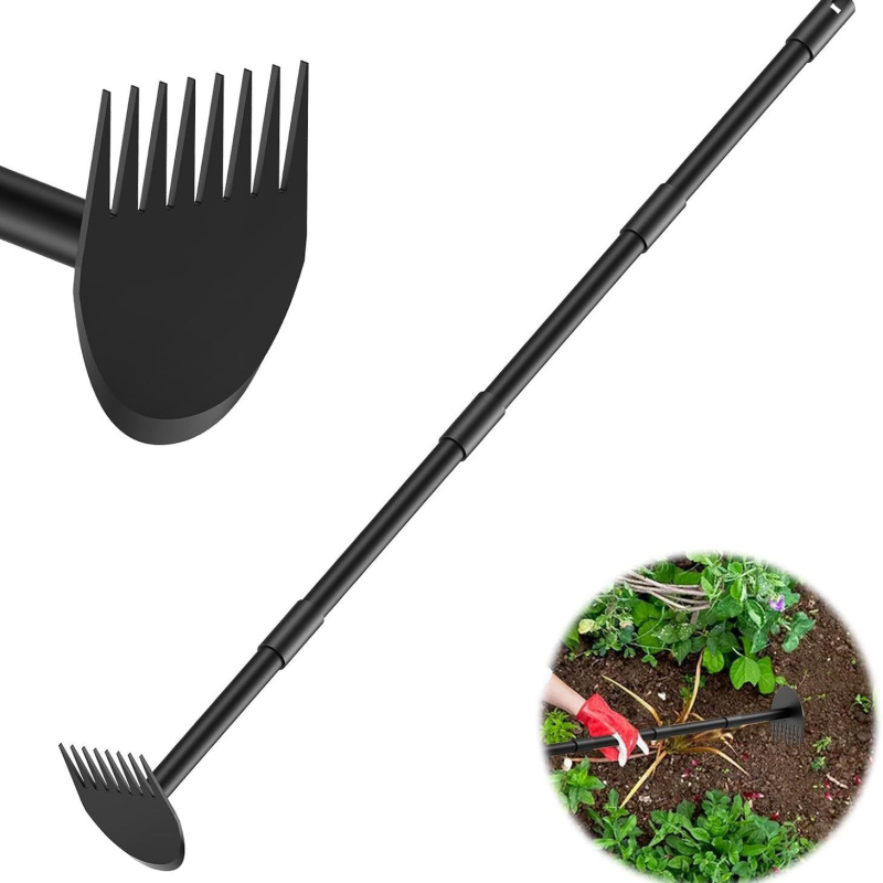 Gyomeltávolító eszköz hosszú nyéllel – rozsdamentes acél, márka RUIXUAN, más felhasználásokhoz