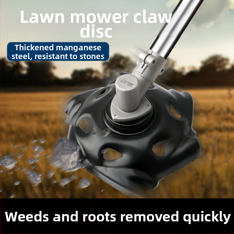Драконова лапа пластина за косачка — инструмент за премахване на плевели и корени (Бранд: DCAO)