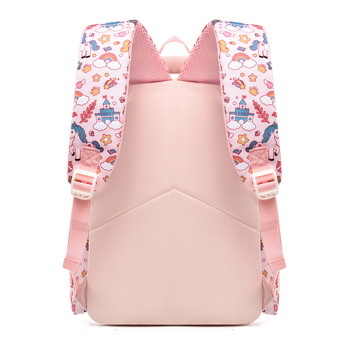 Παιδικό σακίδιο μονόκερος, καρτούν σχέδιο, μεγάλης χωρητικότητας (Oxford ύφασμα, επένδυση Nylon, για σχολική χρήση, παιδικό και γλυκό στυλ)