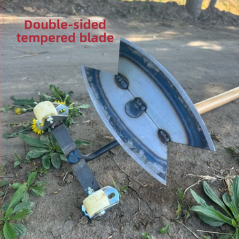 Rattaidestega umbrohuhooldusriist, esileidmise ja tagant tõmbe mehhanism, käsitsi umbrohutõrje lab, õõnes disain, sobib maisile ja köögiviljadele