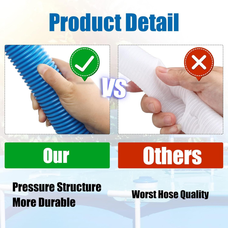 Aikool Маркуч за басейн за надземни басейни – Басейни, надуваеми; Материал: Друг; Модел: Друг