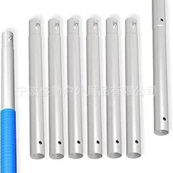 Shengqin κράμα αλουμινίου, 4-τμηματικό αποσπώμενο καλάμι ψαρέματος, πολυλειτουργικά ενισχυμένο