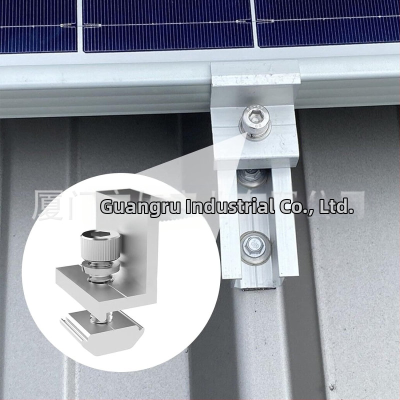 U-образна водеща релса, 6-частен комплект, алуминиева сплав, модел ING-SUR-6-piece, анодизирана