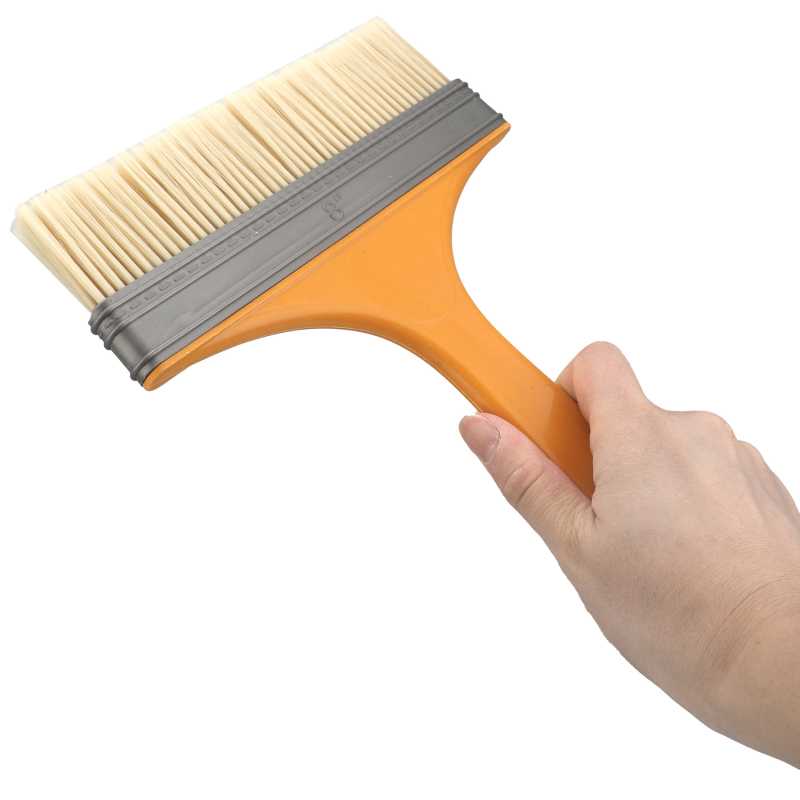 Комплект шпакловъчни ножове – плосък нож с огледално полирани остриета и различни дръжки (дървена, пластмасова, двуцветна) за шпакловане върху стени; произход Zhejiang