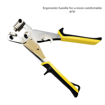 Χειροκίνητο εργαλείο οπών με κλείδωμα για καμβά – φορητό, υλικά: κράμα και σίδηρος, ηλεκτροπλατίωση