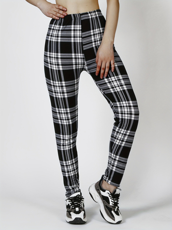 Панталони за спорт Chenille и Spandex, свободен силует, дължина 3/4, пролет 2025