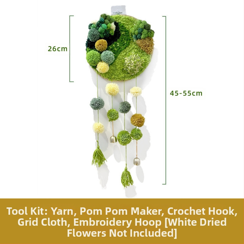 мъхест гоблен, ръчно тъкане, детски анимационен стил, холна декорация, смес от овча вълна и полиамид