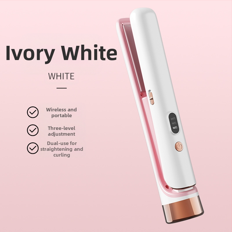 Διπλής χρήσης USB επαναφορτιζόμενος ισιωτή μαλλιών και σίδερο μπούκλας, 220V, 25W, 300 g, Μοντέλο 001