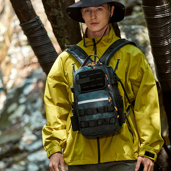 Žygio kuprinė – nailonas, atspari vandeniui, kvėpuojanti, lengva, unisex su ergonominiu nugaros plokštele