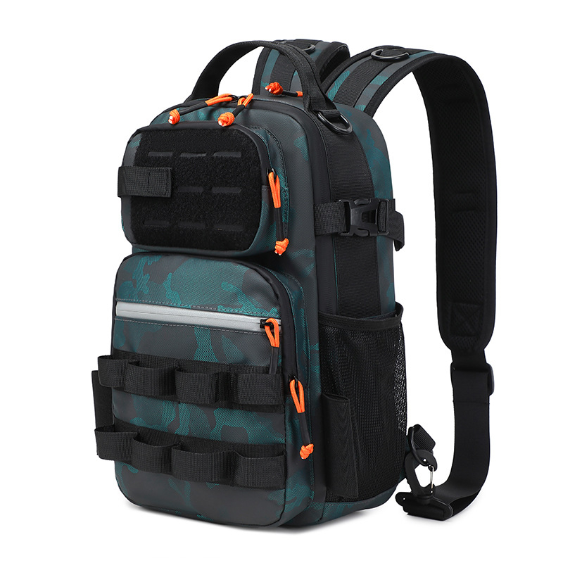 Žygio kuprinė – nailonas, atspari vandeniui, kvėpuojanti, lengva, unisex su ergonominiu nugaros plokštele