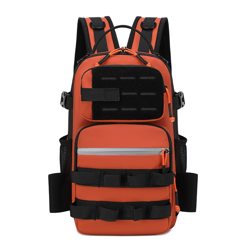 Žygio kuprinė – nailonas, atspari vandeniui, kvėpuojanti, lengva, unisex su ergonominiu nugaros plokštele