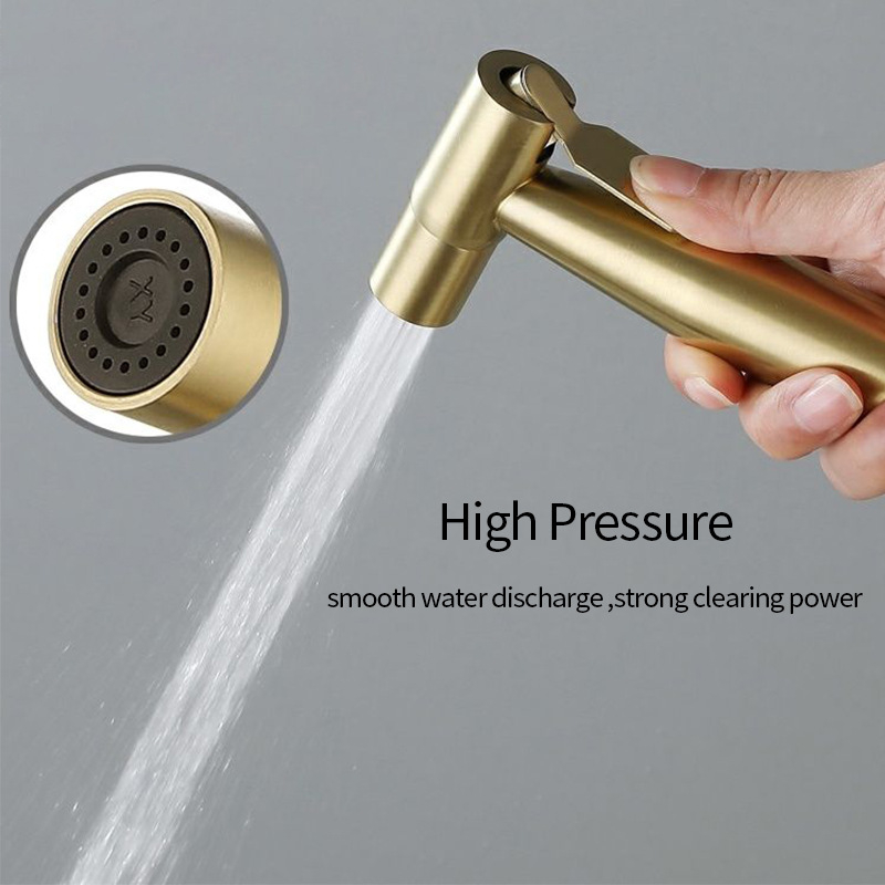 Tualeto bidė purkštuvų Booster, nerūdijantis plienas, sieninis montavimas, 1.6 MPa, 80°C