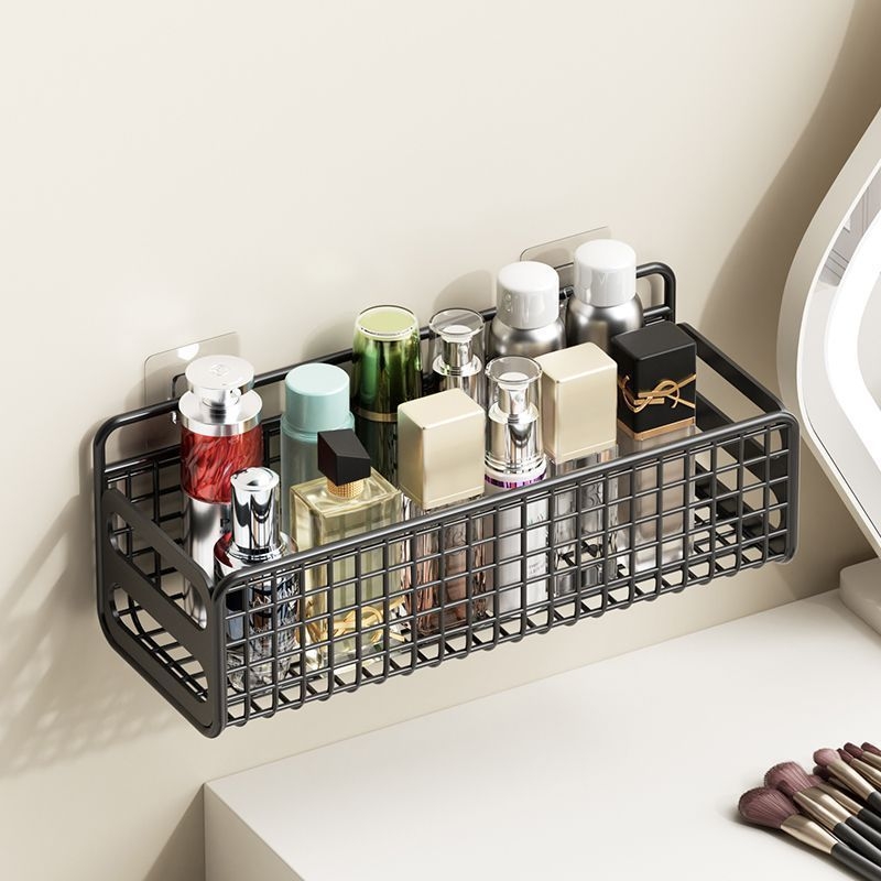 Sieninis plieninis laikymo laikiklis vonios kambariui ir virtuvei, 1 lentyna, paprastas ir šiuolaikiškas stilius, be gręžimo