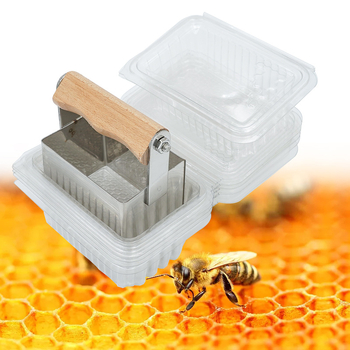 Nest honey cutter — εργαλείο μελισσοκομίας ευρωπαϊκού στυλ, από ανοξείδωτο ατσάλι, με πλαστικό κουτί