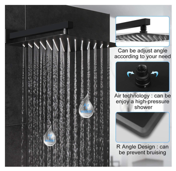 Vandens krioklio stiliaus vonios maišytuvo su dušu, įstatomas į sieną, modelis 192, darbinė temperatūra 0–99°C