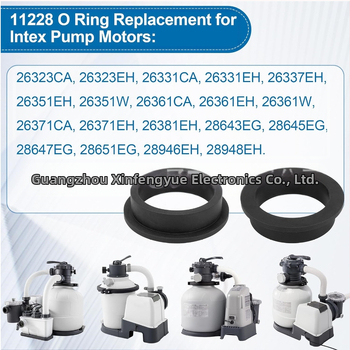 11228 O-ring με σχήματος L για την αντλία φίλτρου πισίνας Intex Krystal – καουτσούκ, σετ 4/5/6 τεμάχια