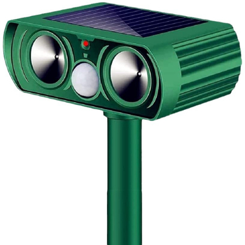 Ηλιακός Απωθητής Ζώων με Υπέρυθρη Λάμψη – εξωτερικός απωθητής (Μοντέλο 510, 5V, 2W, κυλινδρικό σχήμα, ABS περίβλημα)