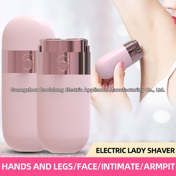 Divgalvains mitrā/sausā elektriskais skuveklis visam ķermenim – S103, USB elektriskā barošana