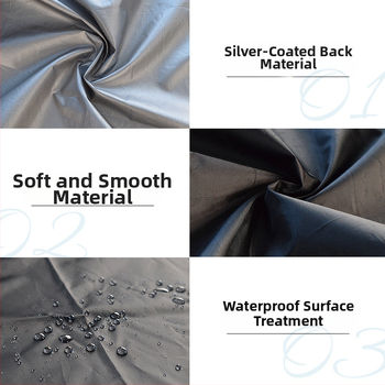 Κάλυμμα εξωτερικού μπάρμπεκιου, ύφασμα Oxford 420D/600D, μοντέρνος μινιμαλισμός, κάλυμμα σκόνης/καναπέ/κλιματιστικού