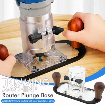 Αξεσουάρ ξυλουργικής για χάραξη, φρεζάρισμα και αυλακώσεις με σώμα από κράμα αλουμινίου, ανάποδη βάση και διαφανές κάλυμμα; Μάρκα: Άλλο; Βάρος: 500 g