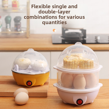 Elektrinis kiaušinių virėjas, 7+ kiaušinių talpa, 110/220V, 50 Hz, 350W