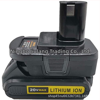 DM18RL USB akkumulátor adapter 20V/18V Li-ion akkumulátorokhoz DeWalt/Milwaukee, USB kimenet iPhone 15/16 töltéséhez