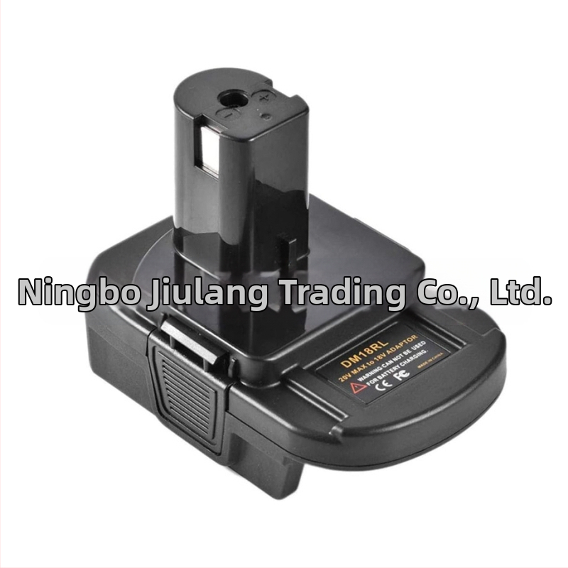DM18RL USB akkumulátor adapter 20V/18V Li-ion akkumulátorokhoz DeWalt/Milwaukee, USB kimenet iPhone 15/16 töltéséhez