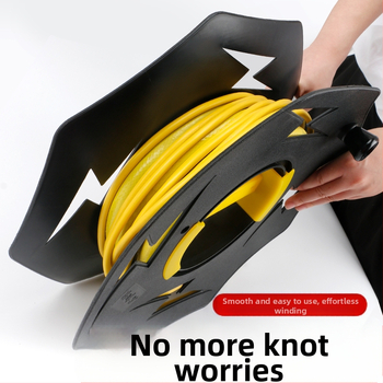 Nešiojama laidų ritės laikymo priemonė — tuščias ritė laidams su vyniojimo funkcija, izoliacija iki 1000V, britų stilius / metrinis formatas