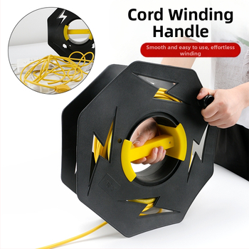 Nešiojama laidų ritės laikymo priemonė — tuščias ritė laidams su vyniojimo funkcija, izoliacija iki 1000V, britų stilius / metrinis formatas