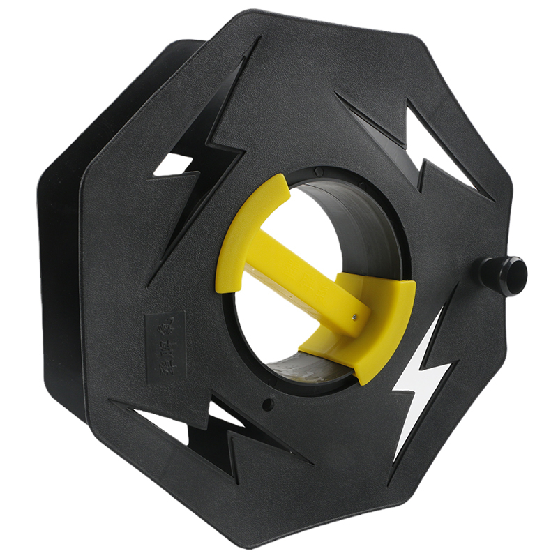 Nešiojama laidų ritės laikymo priemonė — tuščias ritė laidams su vyniojimo funkcija, izoliacija iki 1000V, britų stilius / metrinis formatas