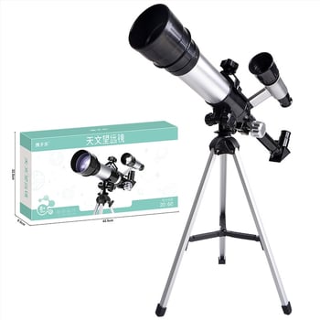 Αστρονομικό τηλεσκόπιο για παιδιά – έκδοση μαθητών, με σώμα από κράμα, παρατήρηση αστεριών υψηλής ευκρίνειας, εκπαιδευτικό φυσικό παιχνίδι, DIY φιλικό, πολυλειτουργικό ηλεκτρικό επιστημονικό κιτ για 7–14 ετών