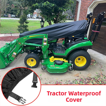 Κάλυμμα προστασίας από πολυεστέρα για τρακτέρ και χλοοκοπτικό, προσαρμόσιμο, σύγχρονο και μινιμαλιστικό στυλ, προστατευτικό κάλυμμα γεωργικών οχημάτων