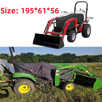 Κάλυμμα προστασίας από πολυεστέρα για τρακτέρ και χλοοκοπτικό, προσαρμόσιμο, σύγχρονο και μινιμαλιστικό στυλ, προστατευτικό κάλυμμα γεωργικών οχημάτων